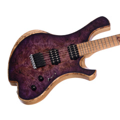 o3 Guitars Radon - Purple Nightmare - Hand Made by Alejandro Ramirez - Custom Boutique Electric Guitar