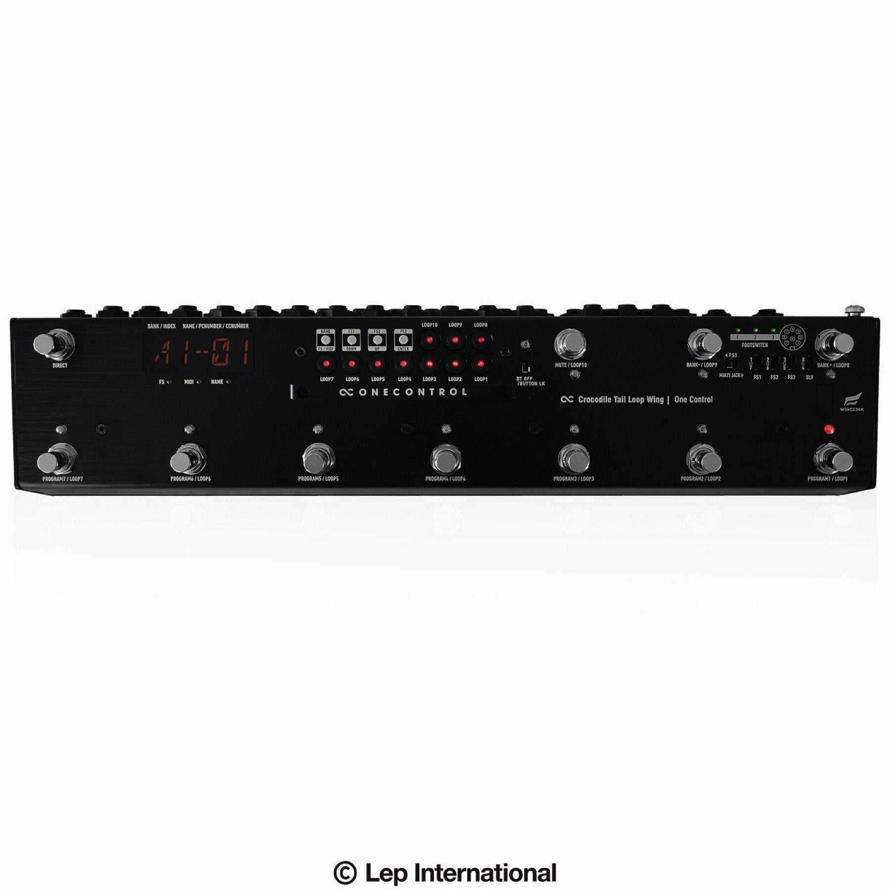 One Control Crocodile Tail Loop Wing OC-10W - iOS programmable MIDI Ca