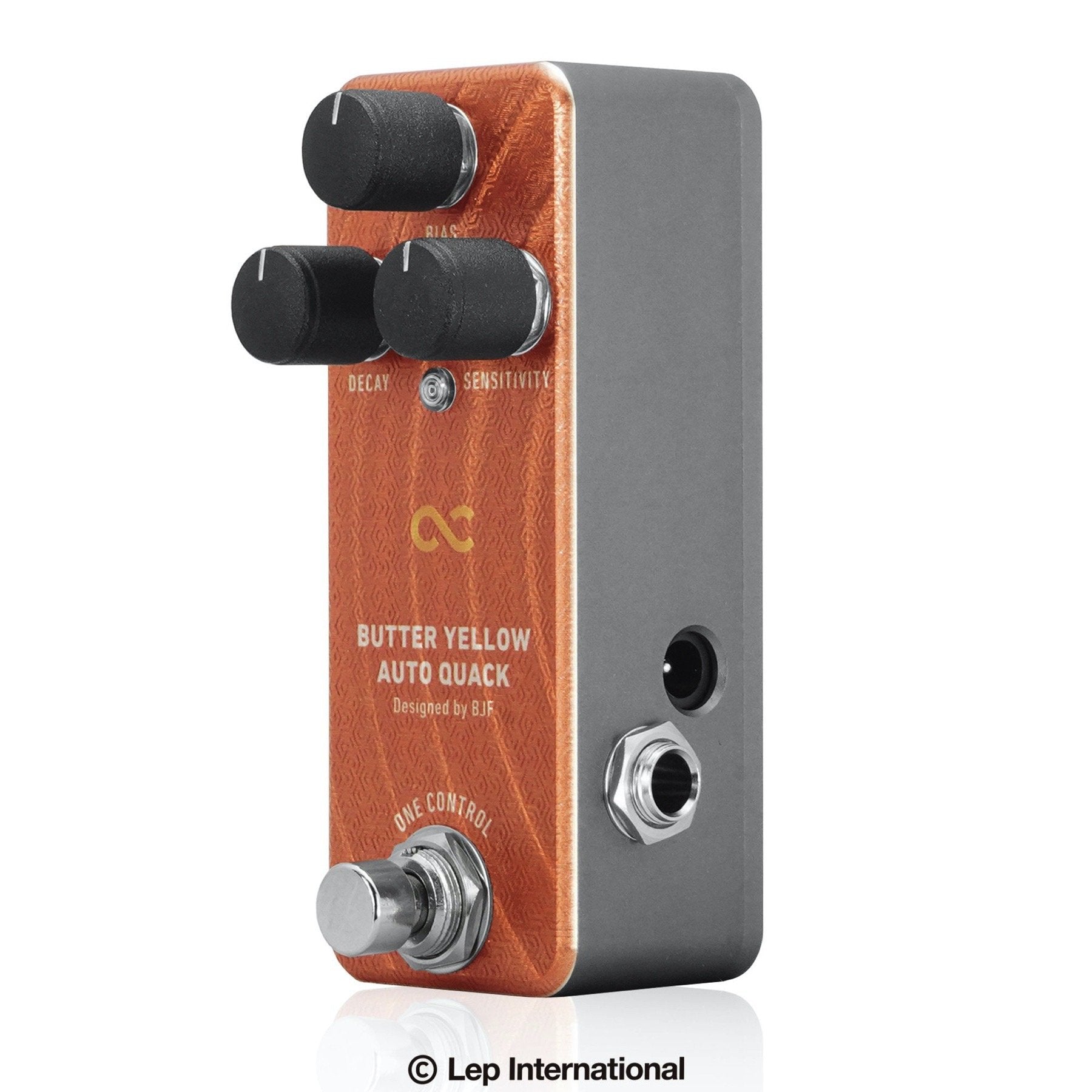 auto filter pedal One Control Butter Yellow Auto Quack Pedal 2010s
