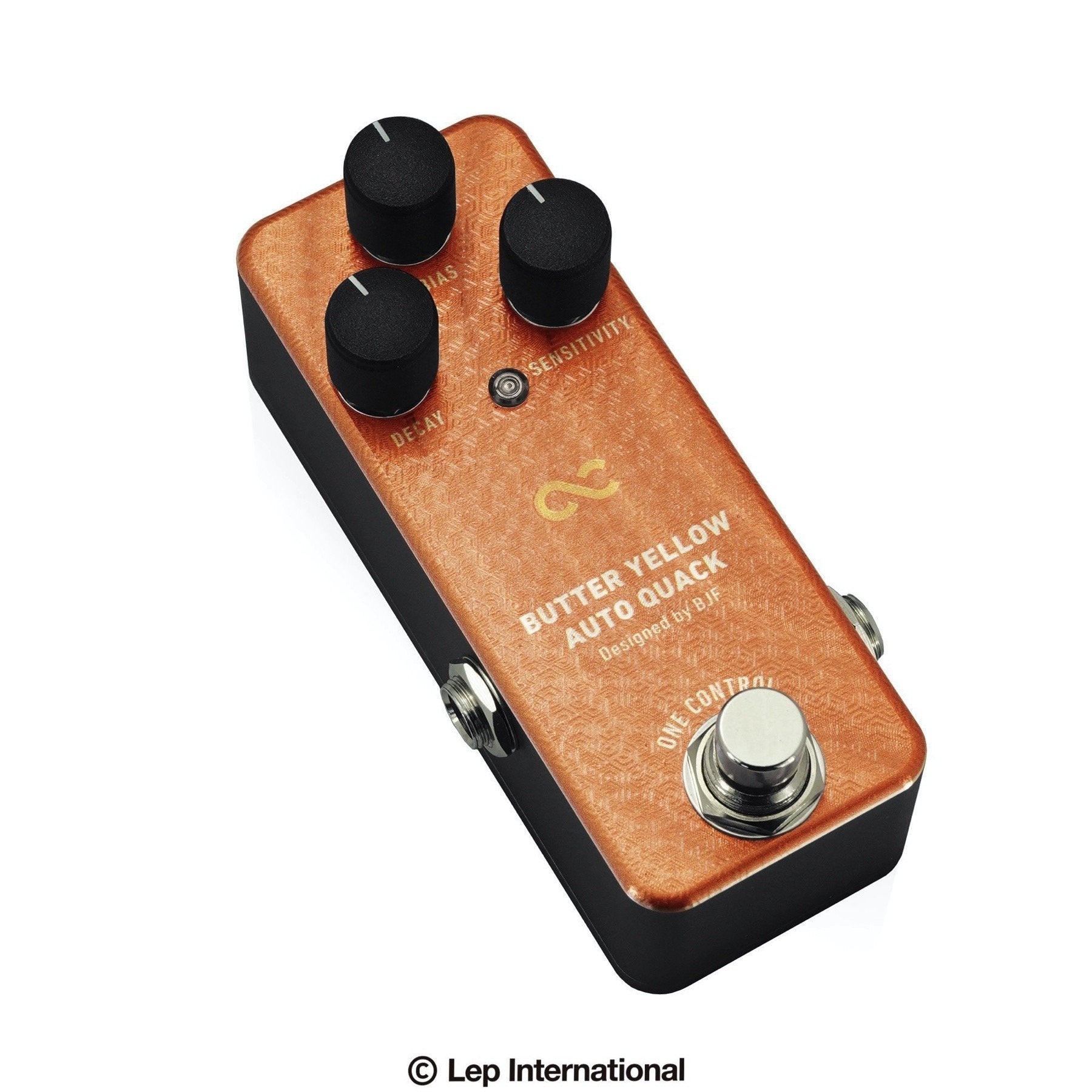 auto filter pedal One Control Butter Yellow Auto Quack Pedal 2010s