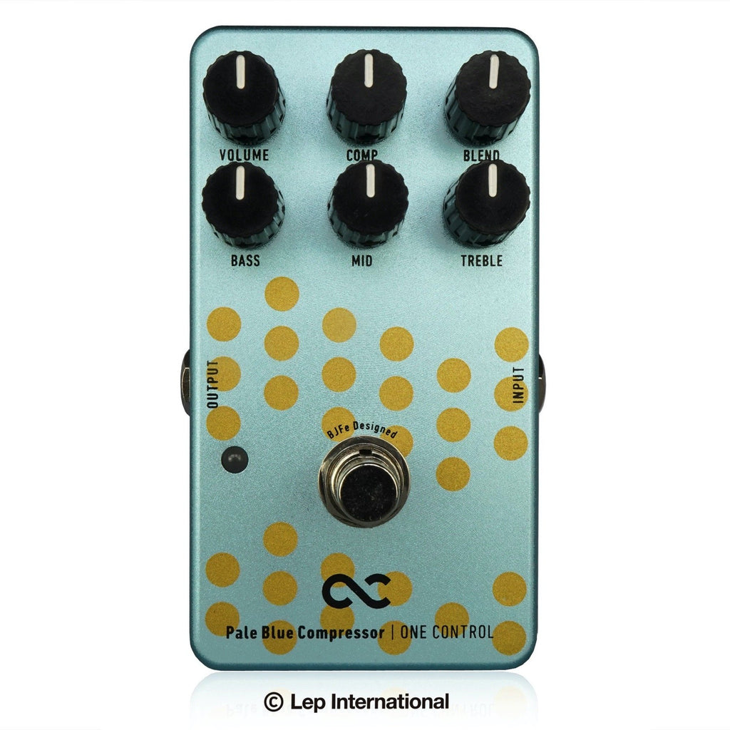 bjfe pedal One Control Pale Blue Compressor OC-PBC - BJFe Series Guitar Effects Pedal designed by Bjorn Juhl