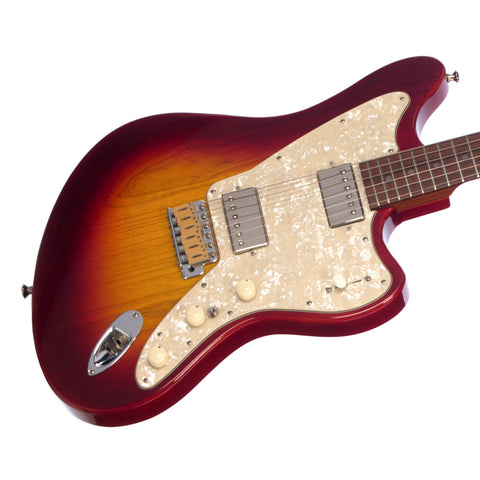 USED Peekamoose Guitars Model 3 Offset - Cherry Sunburst - Custom, Boutique, Electric Guitar