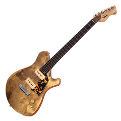 Malinoski Guitars Hi-Top #366 - Gold Leaf - Custom Hand-Made Electric - Boutique Guitar Showcase!