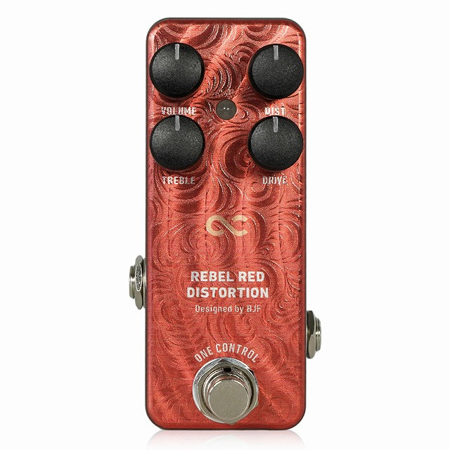 One Control Rebel Red Distortion 4K OC-RRD4Kn - BJFe Designed Effects ...