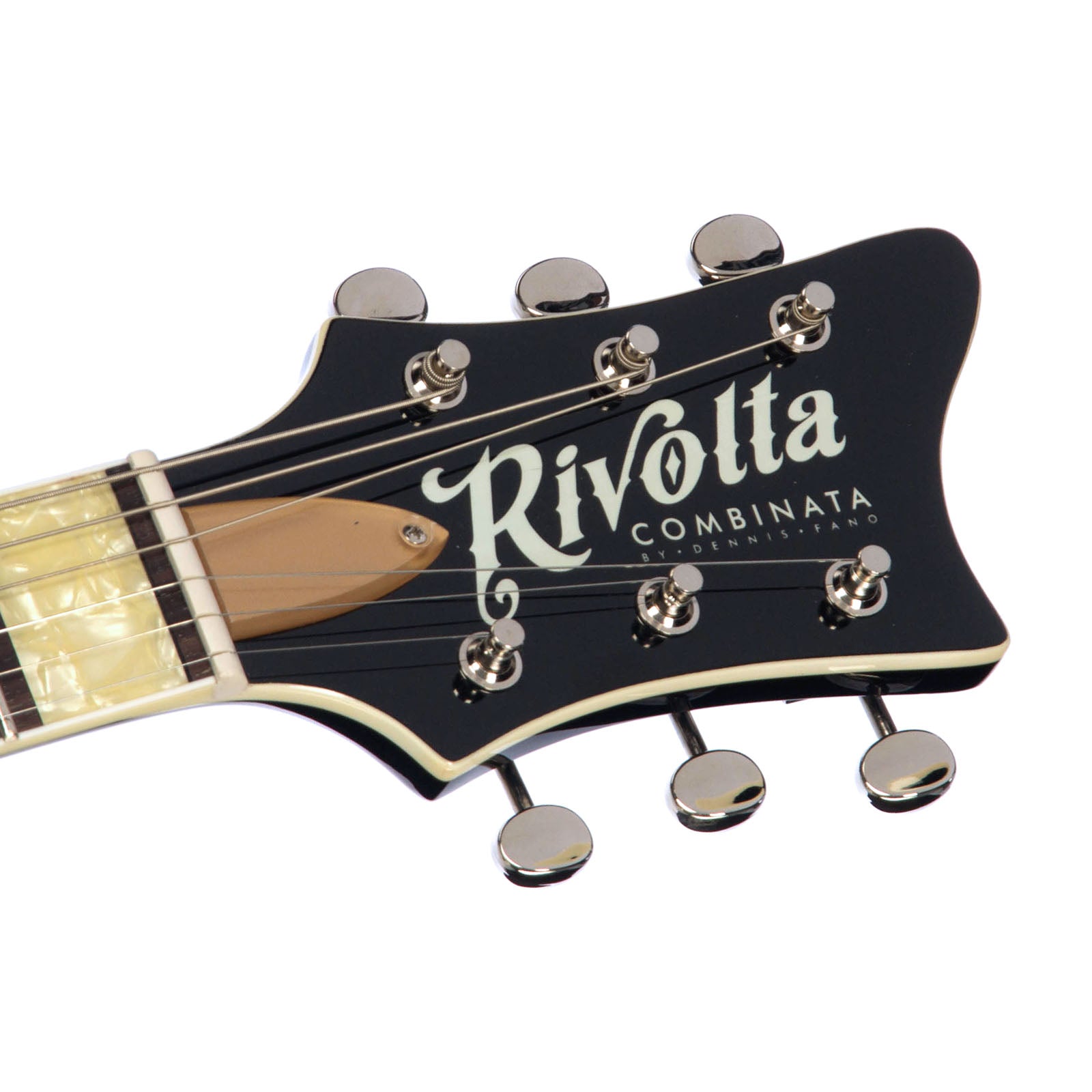 Rivolta Guitars Combinata VII - Toro Black and Gold - Offset