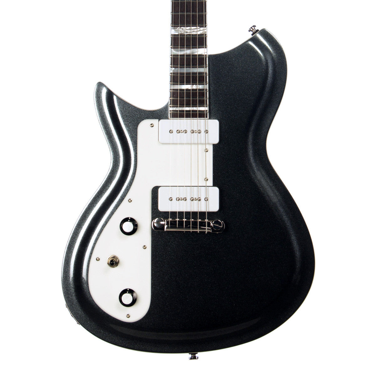 Rivolta Guitars Combinata VII Lefty - Toro Black Metallic - Left