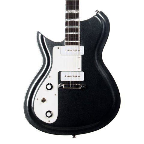 Rivolta Guitars Combinata VII Lefty - Toro Black Metallic - Left Handed - Offset electric guitar from Dennis Fano - NEW!