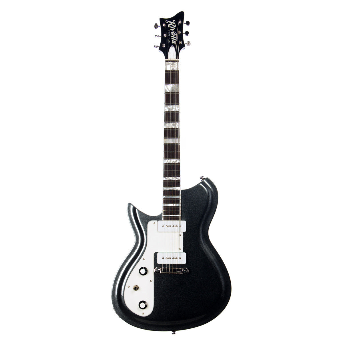 Rivolta Guitars Combinata VII Lefty - Toro Black Metallic - Left
