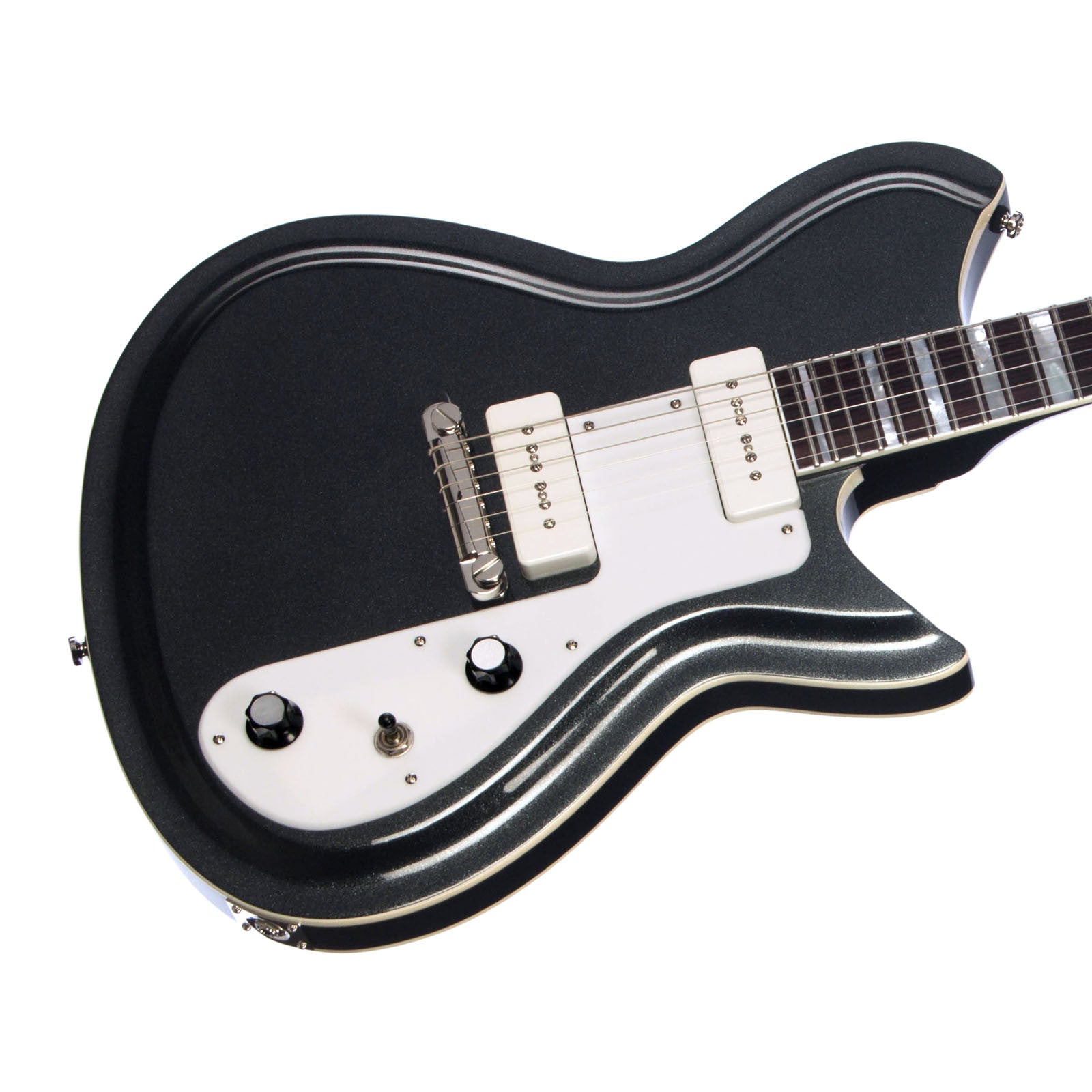 Rivolta Guitars Combinata VII - Toro Black Metallic - Offset
