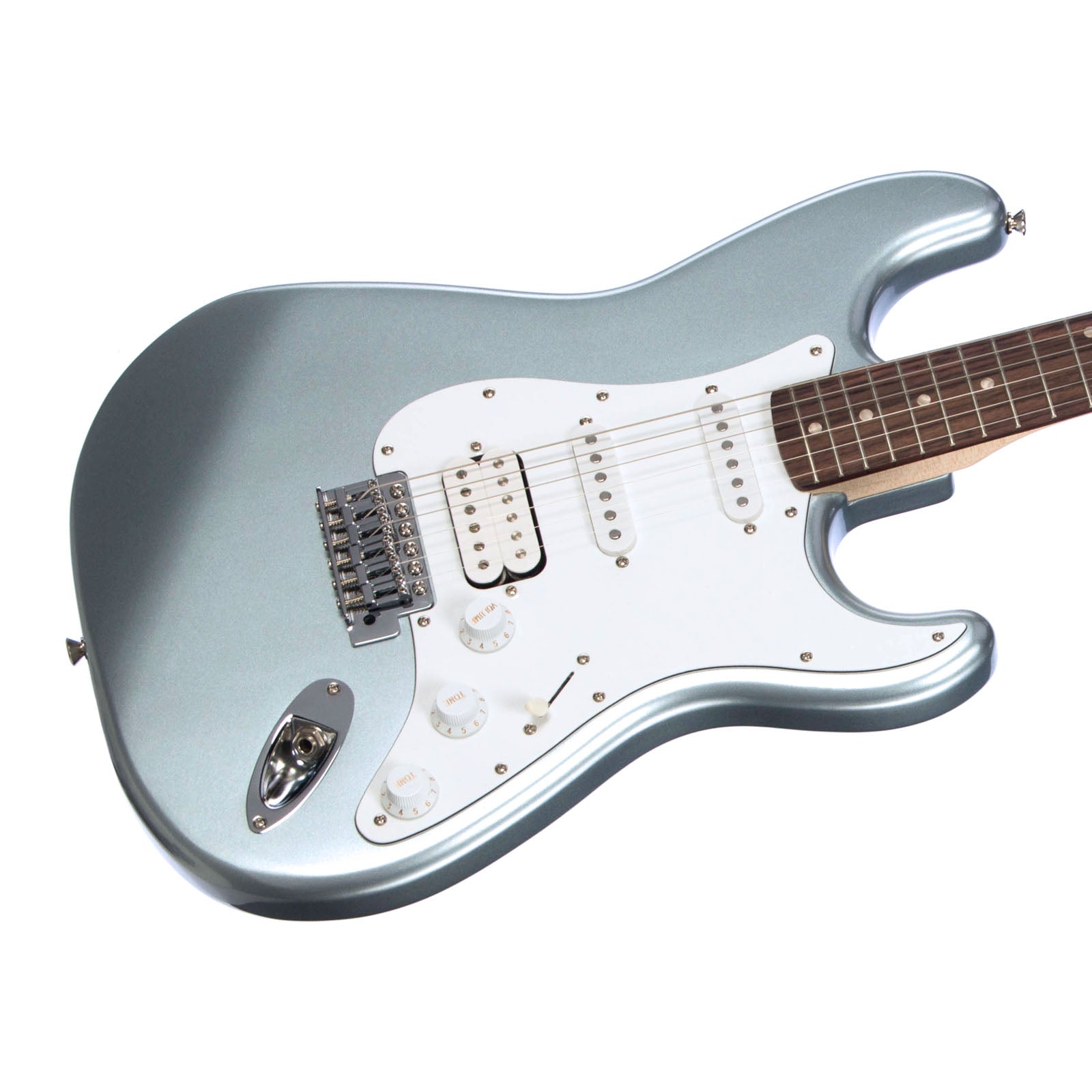 Squier Affinity Series Stratocaster HSS - Slick Silver - Fender