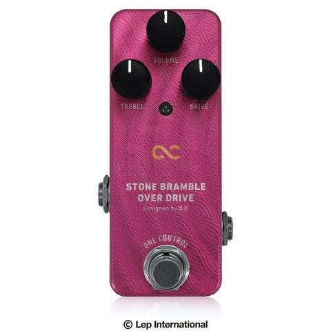 One Control Stone Bramble Overdrive OC-SBODn - Light Distortion / Boost Effects Pedal for Electric Guitar - NEW!