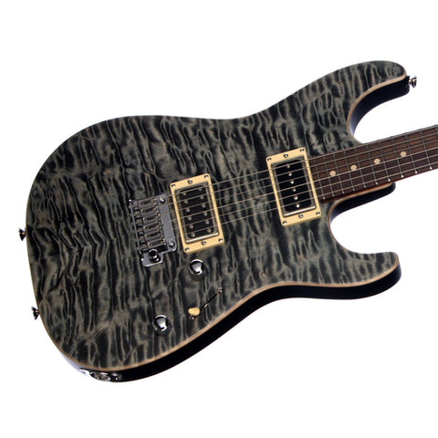 Tom Anderson Cobra S - Satin Atlantic Storm - Quilt - NAMM Show!