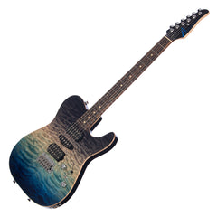 Tom Anderson Drop Top T - Ocean Storm Wipeout / Back with Blue Doghair - Custom Boutique Electric Guitar - NEW!