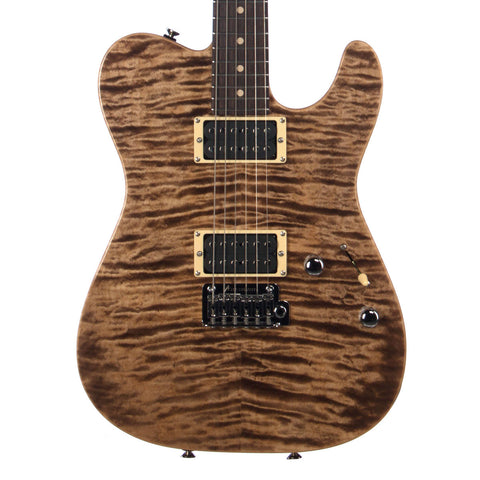 Tom Anderson Guitars Cobra - Natural Mocha - Custom Boutique Electric Guitar - NEW!