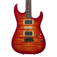 Tom Anderson Guitarworks Drop Top - Fire Burst with Binding - Custom Boutique Electric Guitar - 7.4lbs - NEW!