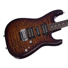 Tom Anderson Drop Top - Tiger Eye Burst / Quilt Top - Custom Boutique Electric Guitar - NEW!