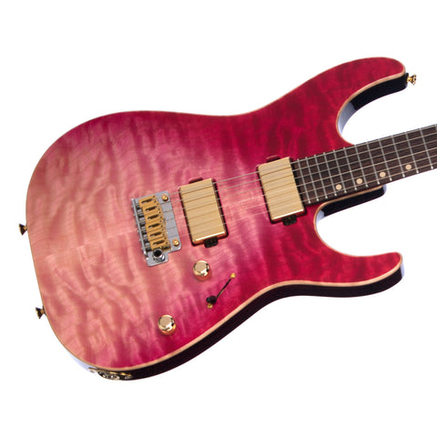 Tom Anderson Lil Angel - Strawberry Shortcake WakeSurf - 24 fret Drop Top - Custom Boutique Electric Guitar - NEW!