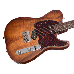 Tom Anderson Short Hollow Top T Classic - Satin Light Tobacco Shaded Edge w/Binding - Koa / White Limba - Custom Boutique Electric Guitar - USED!