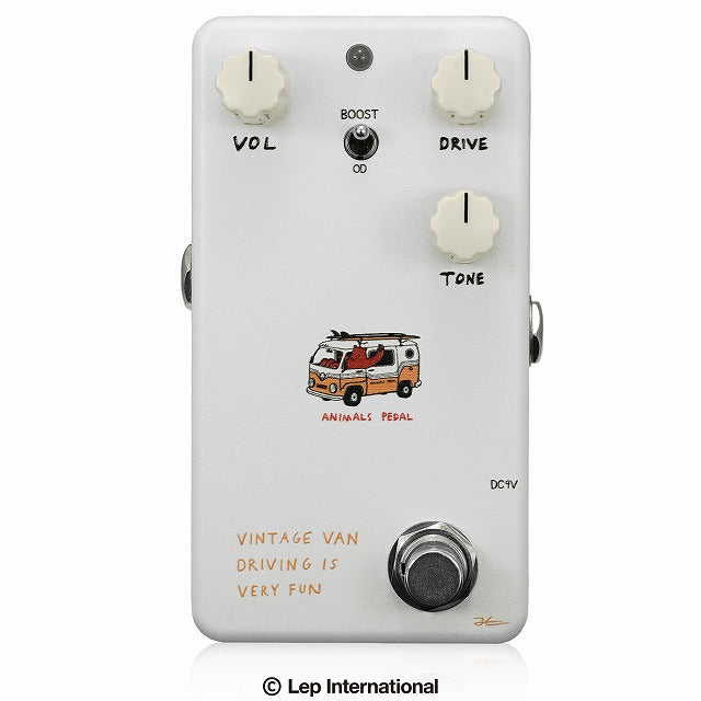 low gain overdrive pedal Vintage Van Driving Is Very Fun Overdrive Pedal