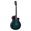 Yamaha Guitars APX600 - Oriental Blue Burst - Acoustic Electric Thinline Cutaway 889025115056 - NEW!