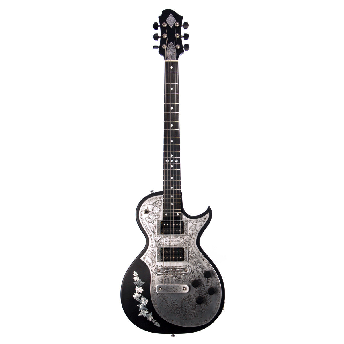 Zemaitis CS24MF DRAGON & HEART（Black） Zemaitis Guitars Custom
