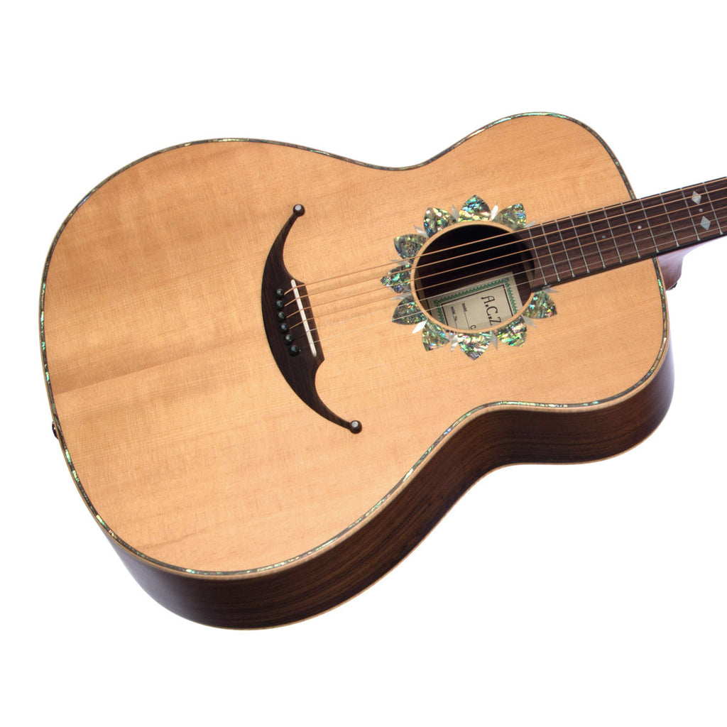 Zemaitis Guitars CAG200 FS Grand Auditorium Acoustic Guitar All sol