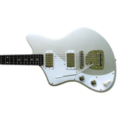 Senn by Eastwood Model One Baritone LEFTY - Sonic Silver - Left Handed Jeff Senn Offset Electric Guitar - NEW!