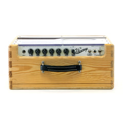 USED Carr Amps Viceroy 1x12 combo - NAMM SHOW CUSTOM Plexi and Raw Pine Cabinet- Tube Guitar Amplifier