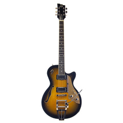Duesenberg Guitars Starplayer TV - DTV-2T - Two Tone Sunburst semi-hollow electric guitar - NEW!