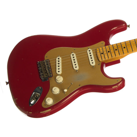 Fender Custom Shop MVP Series 1956 Stratocaster Relic - Dakota Red / Gold Anodized Pickguard - NEW!