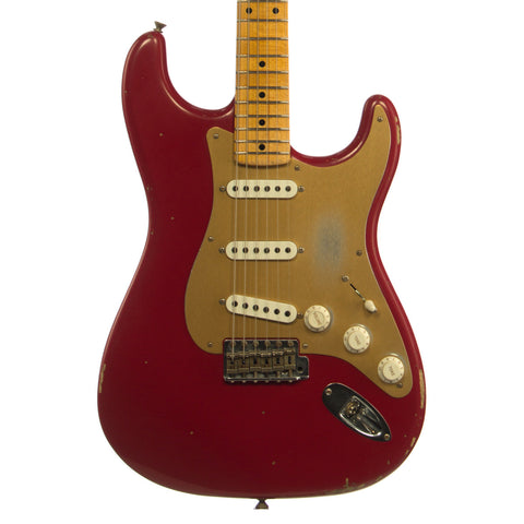 Fender Custom Shop MVP Series 1956 Stratocaster Relic - Dakota Red / Gold Anodized Pickguard - NEW!
