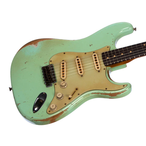 Fender Custom Shop MVP Series 1960 Stratocaster Heavy Relic Masterbuilt John Cruz - Surf Green