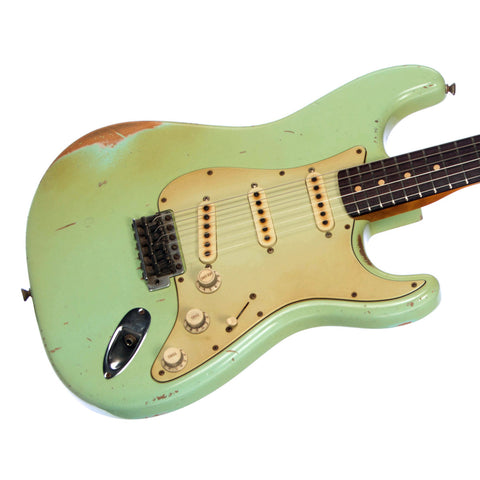 Fender Custom Shop MVP Series 1960 Stratocaster Heavy Relic Masterbuilt John Cruz - Surf Green