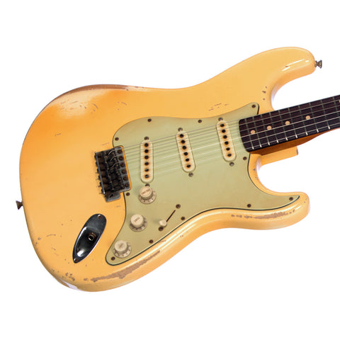 Fender Custom Shop MVP Series 1960 Stratocaster Heavy Relic Masterbuilt John Cruz - Vintage White