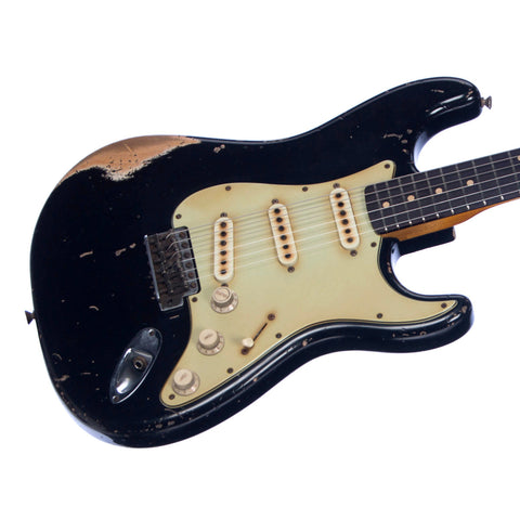 Fender Custom Shop MVP Series 1960 Stratocaster Heavy Relic Masterbuilt John Cruz - Black