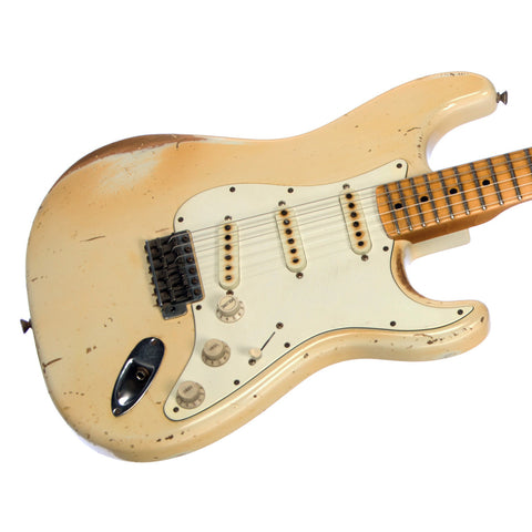 Fender Custom Shop MVP Series 1969 Stratocaster Relic Masterbuilt John Cruz - Olympic White