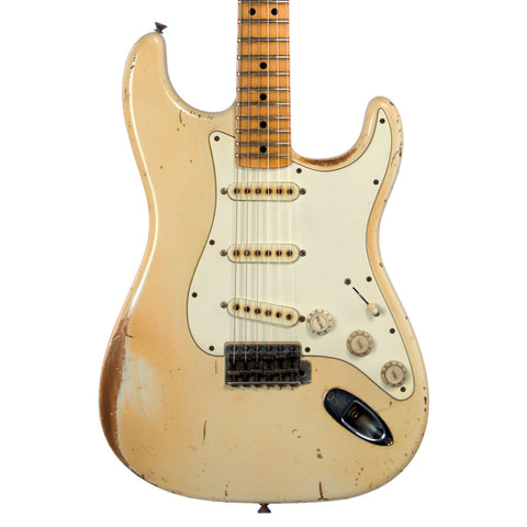 Fender Custom Shop MVP Series 1969 Stratocaster Relic Masterbuilt John Cruz - Olympic White