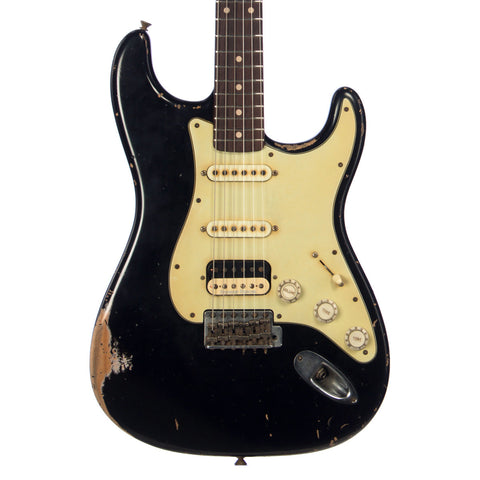 Fender Custom Shop MVP Series 1960 Stratocaster HSS Heavy Relic Masterbuilt John Cruz - Black
