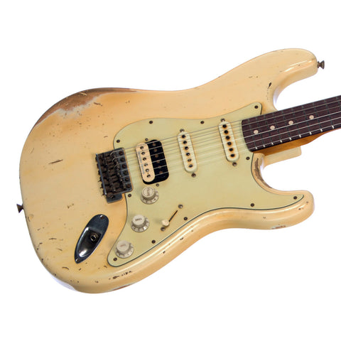 Fender Custom Shop MVP Series 1960 Stratocaster HSS Heavy Relic Masterbuilt John Cruz - Olympic White