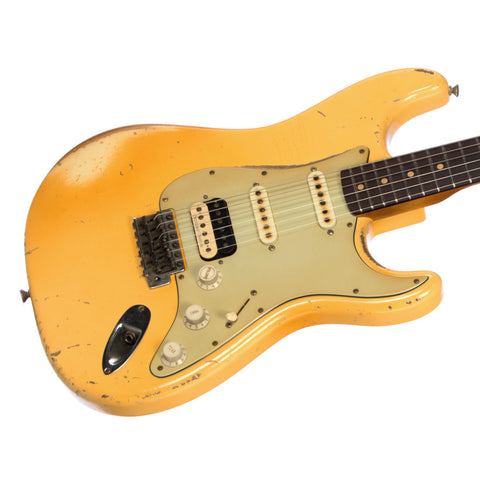 Fender Custom Shop MVP Series 1960 Stratocaster HSS Heavy Relic Masterbuilt John Cruz - Vintage White