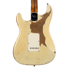 Fender Custom Shop MVP Series 1960 Stratocaster Heavy Relic Masterbuilt John Cruz - Olympic White