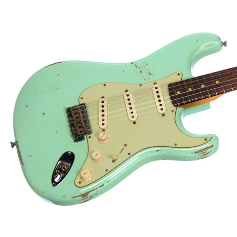 Fender Custom Shop MVP Series 1960 Stratocaster Relic Surf Green - Master Vintage Player Strat - New