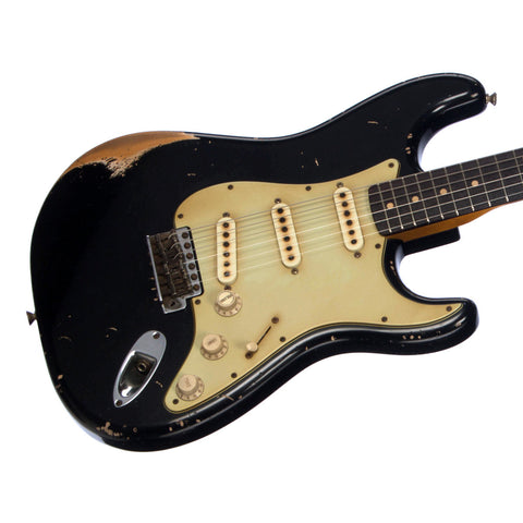 Fender Custom Shop MVP Series 1960 Stratocaster Heavy Relic Masterbuilt John Cruz - Black