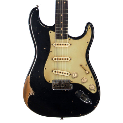 Fender Custom Shop MVP Series 1960 Stratocaster Heavy Relic Masterbuilt John Cruz - Black