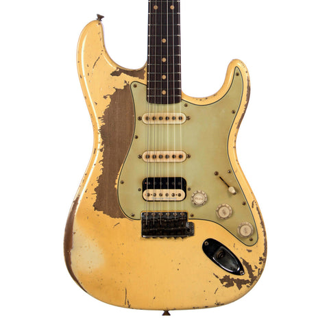 Fender Custom Shop MVP Series 1960 Stratocaster HSS Heavy Relic John Cruz - Vintage White