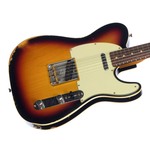 Fender Custom Shop MVP Series 1960 Telecaster Custom Relic - Three Color Tone Sunburst
