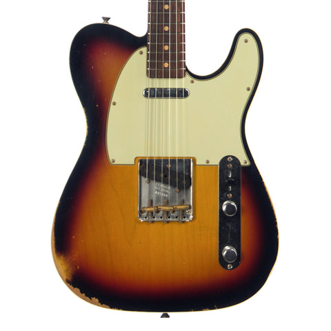 Fender Custom Shop MVP Series 1960 Telecaster Custom Relic - Three Color Tone Sunburst