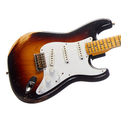 Fender Custom Shop 60th Anniversary 1954 Stratocaster Heavy Relic Limited Edition - Two Tone Sunburst