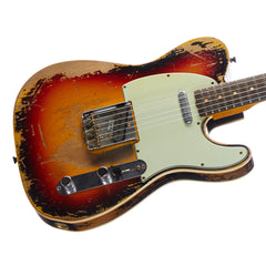 Used Fender Custom Shop Limited 1963 Telecaster Custom Heavy Relic - Sunburst
