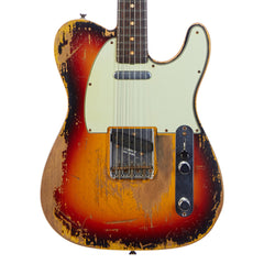 Used Fender Custom Shop Limited 1963 Telecaster Custom Heavy Relic - Sunburst